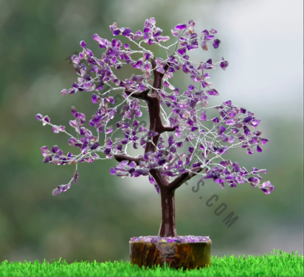 Amethyst Crystals Chips Tree