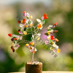 Multi Colour Small Gemstone Tree