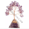 Amethyst Gemstone Chips Tree with Amethyst Orgone Base