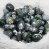 Wholesale Moss Agate Gemstone Tumble Stones