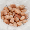 Wholesale Peach Moonstone Gemstone Tumble Stones