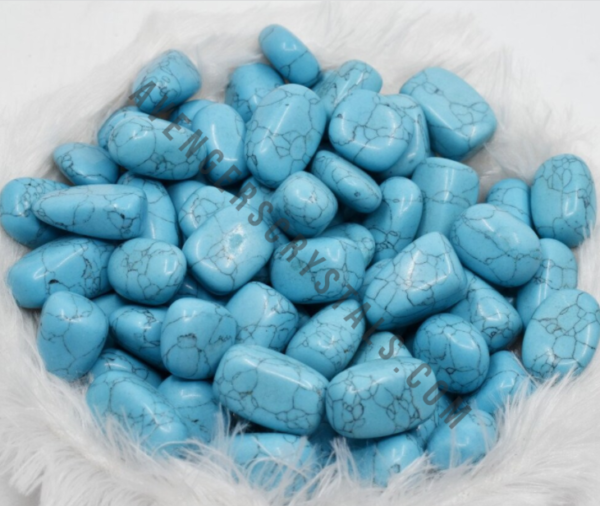 Syntethic Turquoise Gemstone Tumble Stones