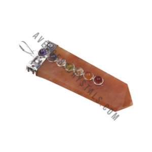 Red Aventurine Chip Pendant