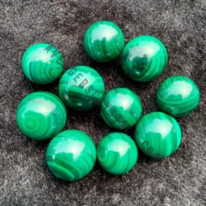 Malachite Gemstone Spheres