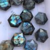 Labradorite Gemstone Star of David