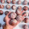 Crazy Lace Agate Gemstone Spheres