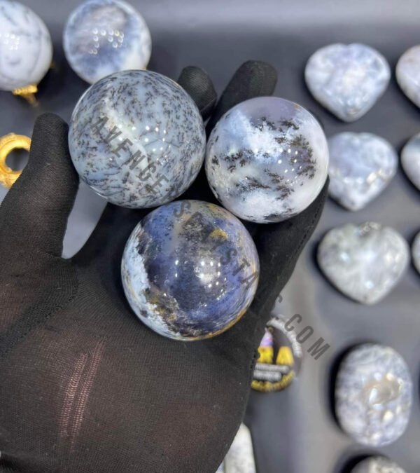 Dendrite Opal Gemstone Spheres