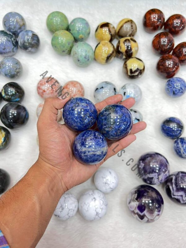 Sodalite Small Gemstone Spheres