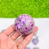 Ruby Matrix Gemstone Spheres AAA Quality