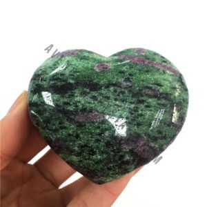 Ruby Zoisite Large Gemstone Puffy Hearts