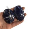 Sodalite Crystal Palm Stones