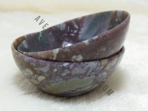 Fancy Jasper Gemstone Bowl