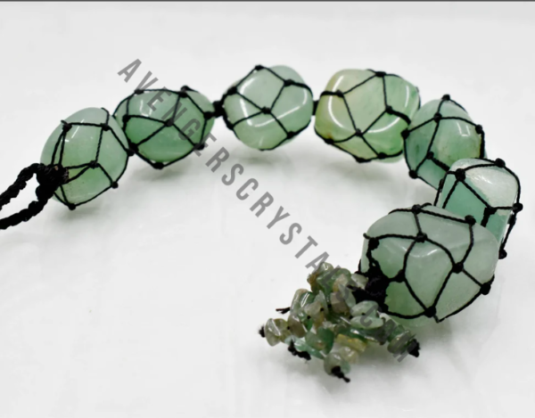 Green Aventurine Gemstone Car Hanger