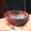 African Blood Stone Gemstone Bowl