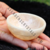 Cream Moonstone Gemstone Bowl