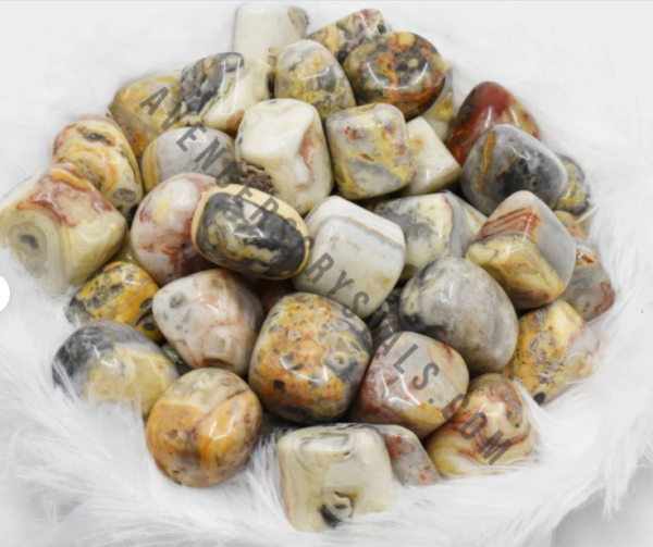 Wholesale Crazy Lace Agate Gemstone Tumble Stones