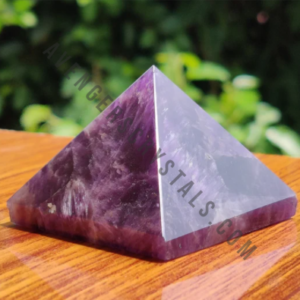 Amethyst Gemstone Pyramids