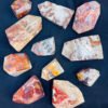 Crazy Lace Agate Free forms Points