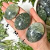 Prehnite Crystal Palm Stones