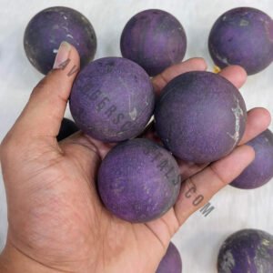 Purpurite Gemstone Spheres