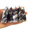 Amethyst Gemstone Obelisk Points