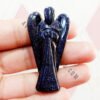 Blue Gold Stone Gemstone Angel