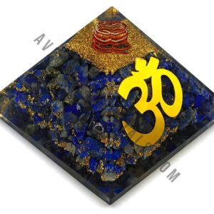 Lapis Lazuli OM Orgonite Pyramid