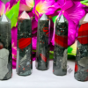 African Blood Stone Crystal Obelisk Point