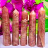 Strawberry Quartz Crystal Obelisk Point