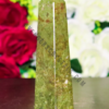 Vesuvianite Gemstone Obelisk Tower