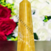 Yellow Calcite Gemstone Obelisk Tower