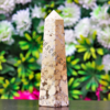 King Cobra Jasper Gemstone Obelisk Tower