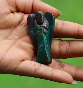 Blood Stone Crystal Angel