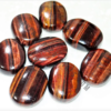 Red Tiger Eye Crystal Palm Stones