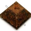 Tiger Eye Orgonite Pyramid