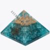 Turquoise Onyx Orgonite Pyramid