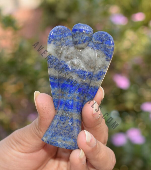 Lapis Lazuli Gemstone Large Angel