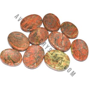 Unakite Crystal Worry Stones