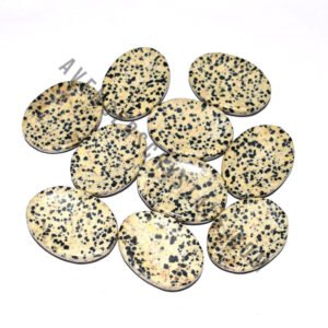 Dalmatian Jasper Crystal Worry Stones