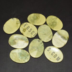 Serpentine Crystal Worry Stones