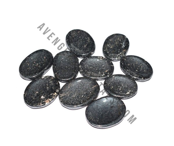 Black Tourmaline Crystal Worry Stones