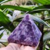 Lepidolite Gemstone Pyramid