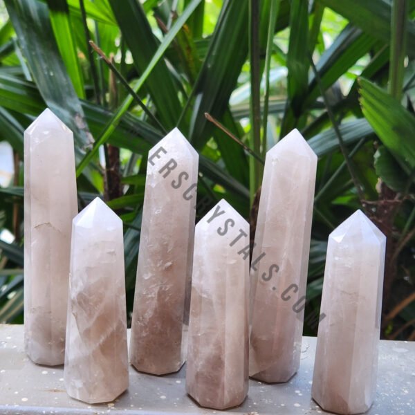 Indian Smokey Quartz Crystal Obelisk Points