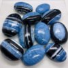 Blue Opal Crystal Palm Stones