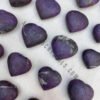 Purpurite Crystal Puffy Hearts