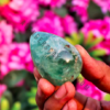 Green Fluorite Crystal Yoni Egg