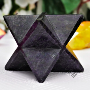 Iolite Crystal Merkaba Star