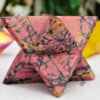 Rhodonite Crystal Merkaba Star