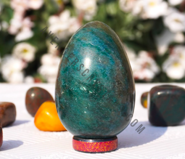 Blue Apatite Gemstone Yoni Egg