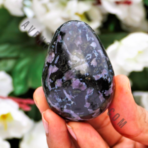 Indigo Gabbro Gemstone Yoni Egg